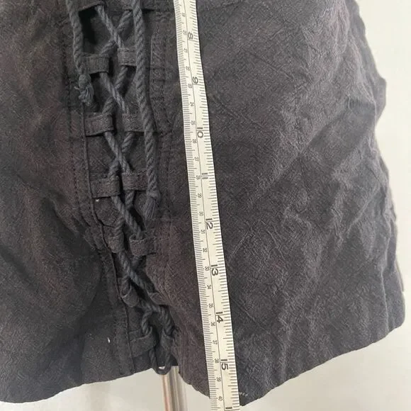 Free People Lace Up Mini Skirt - Picture 8 of 9